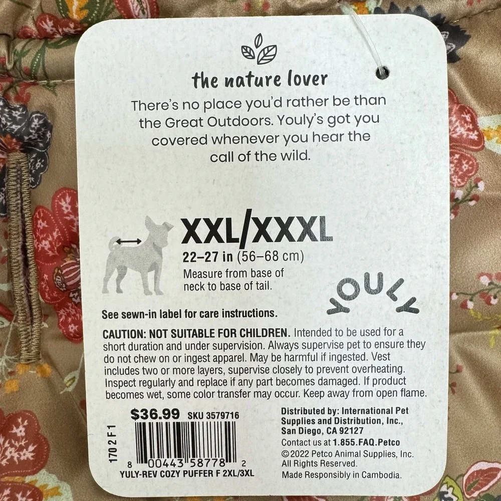 YOULY Size XXL/XXXL (22